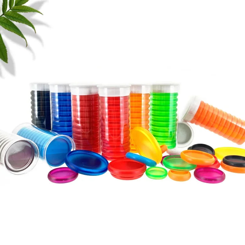 Fromthenon 11pcs / Set Binding Discs Ring for Mushroom Hole Discbound Planner Notebook Binder Rings Office Binding Supplies