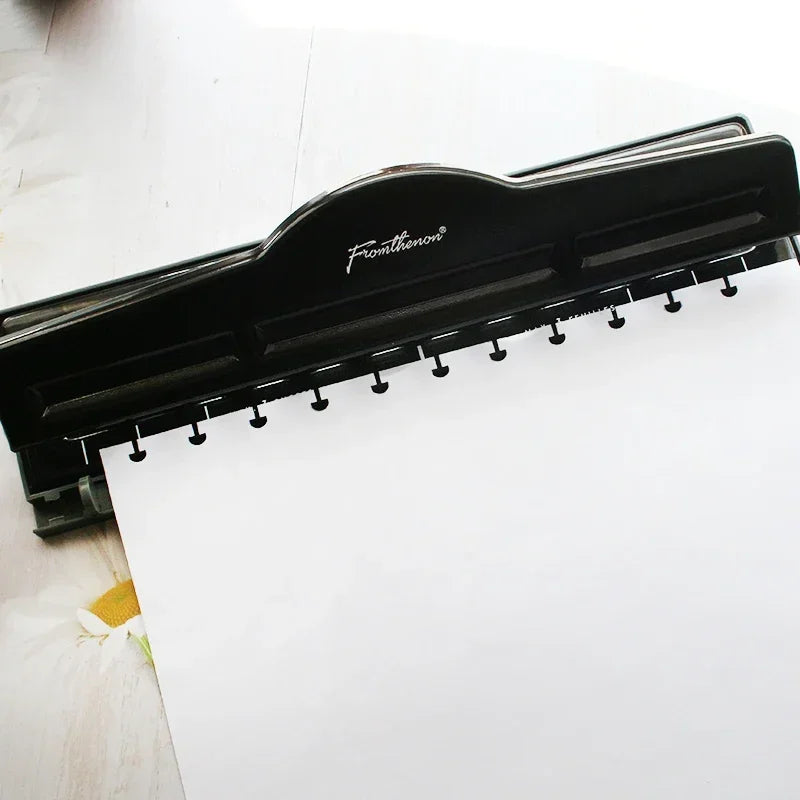 Fromthenon Mushroom Disc Hole Punch 2/4/11 Holes Puncher for A4 B5 A5 Discbound Letter Junior Notebook Planner Stationery
