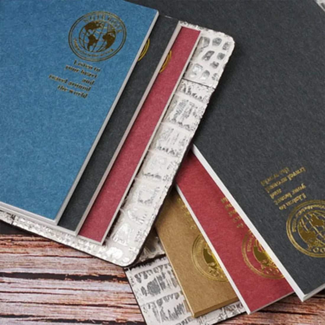 Fromthenon Vintage Planner Insert Refill Filler Paper for Midori Travelers Notebook Journal Passport Kraft Diary Dotted Daily