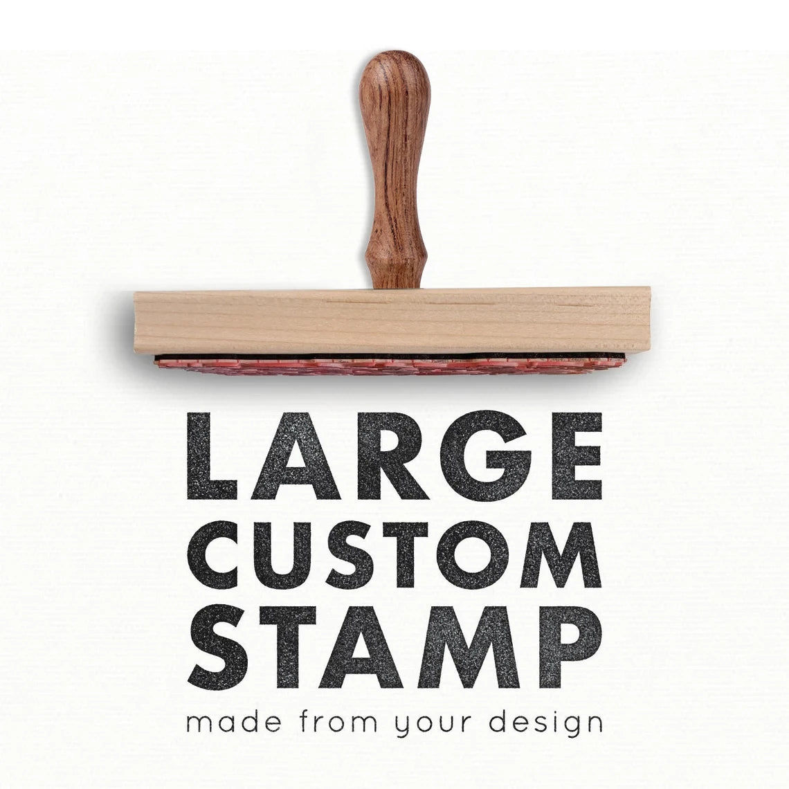 Personalized Wedding Stamp Wood Block Rubber Stamps Small Business Company Branding Stamp Custom Packaging Seal